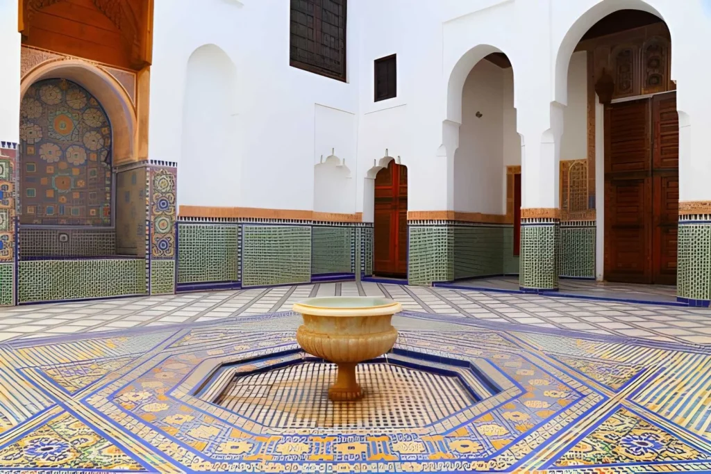 Dar Si Said Museum Marrakech courtyard