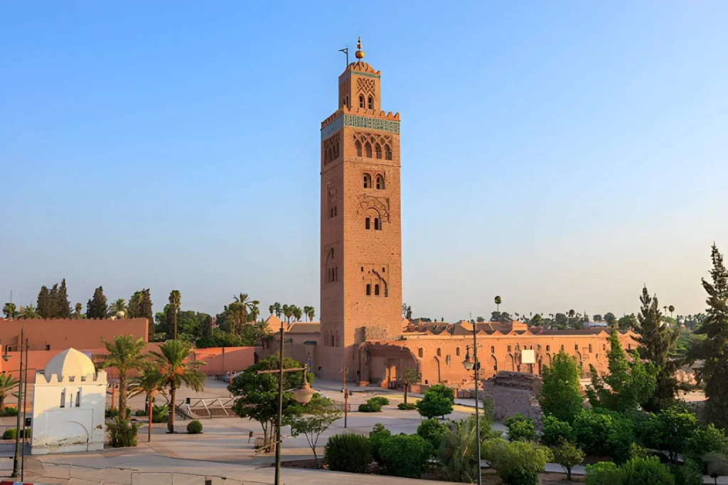 Koutoubia Mosque Marrakech sunset