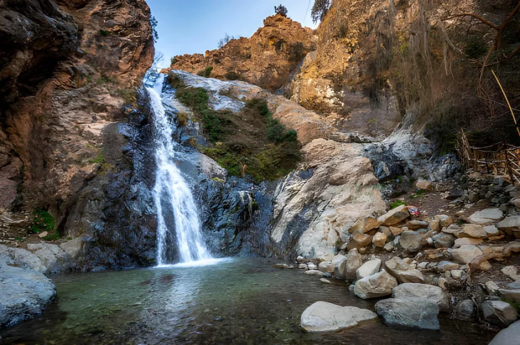 Setti Fatma waterfalls in the Ourika Valley